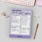 Daily Check In Notepad (A5) | Daily Planner | Gratitude List
