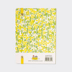 Rachel Ellen Designs A6 Notebook - Yellow Floral/Little Notes