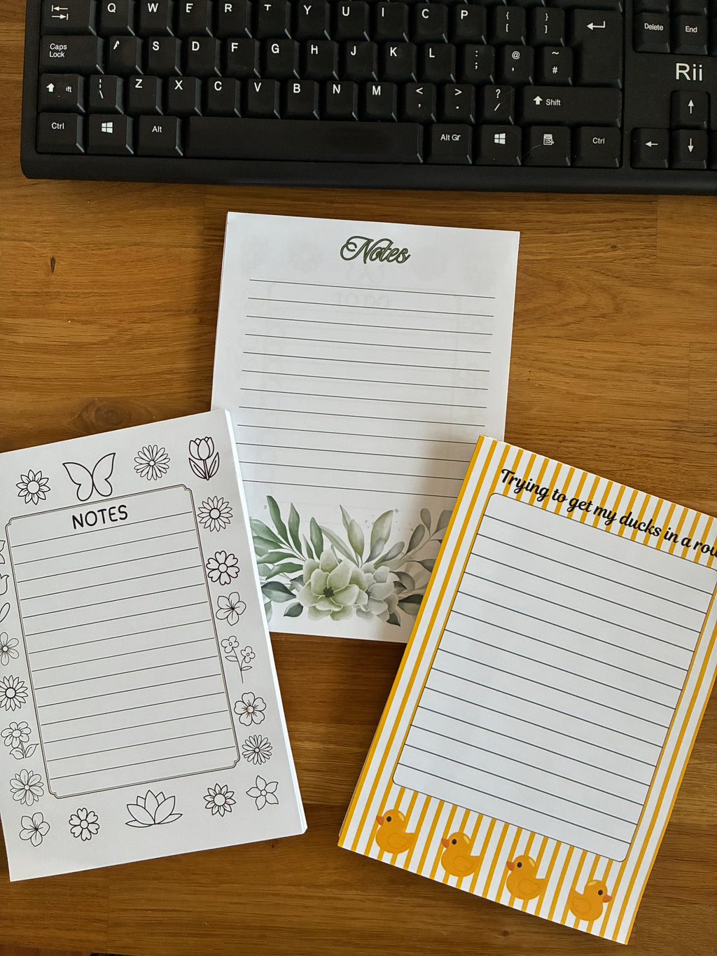 Love To Doodle A5 Notepads