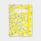 Rachel Ellen Designs A6 Notebook - Yellow Floral/Little Notes