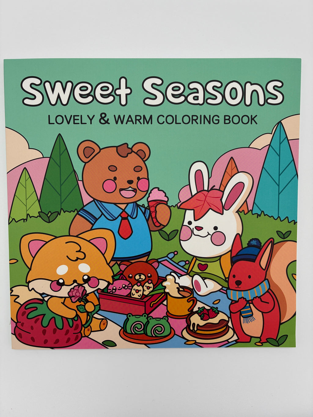 Sweet Seasons - lovely and warm colouring book