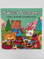 Sweet Seasons - lovely and warm colouring book