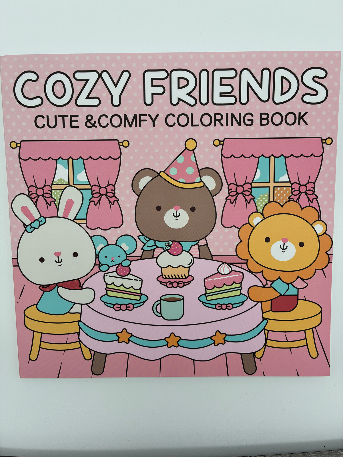 Cozy Friends - cute & comfy colouring book