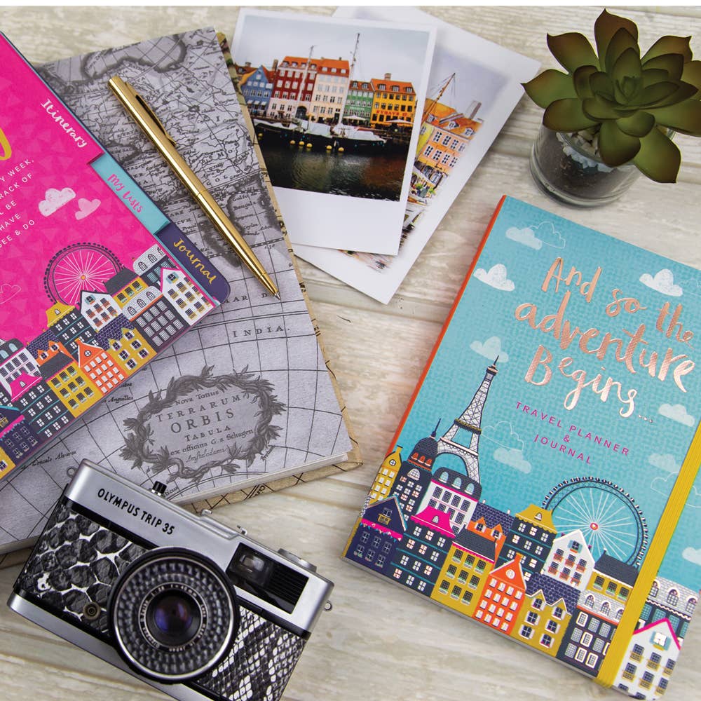 Travel Journal/Planner Book by Rachel Ellen Designs