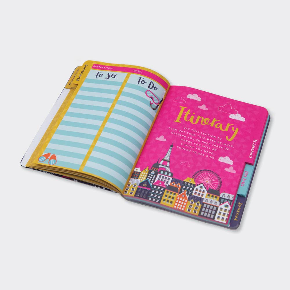 Travel Journal/Planner Book by Rachel Ellen Designs