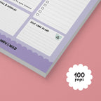 Daily Check In Notepad (A5) | Daily Planner | Gratitude List