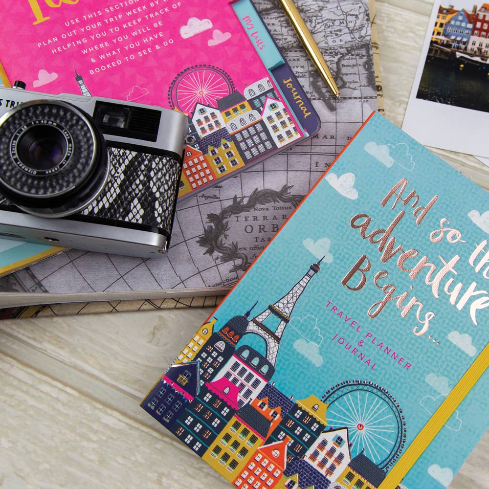 Travel Journal/Planner Book by Rachel Ellen Designs