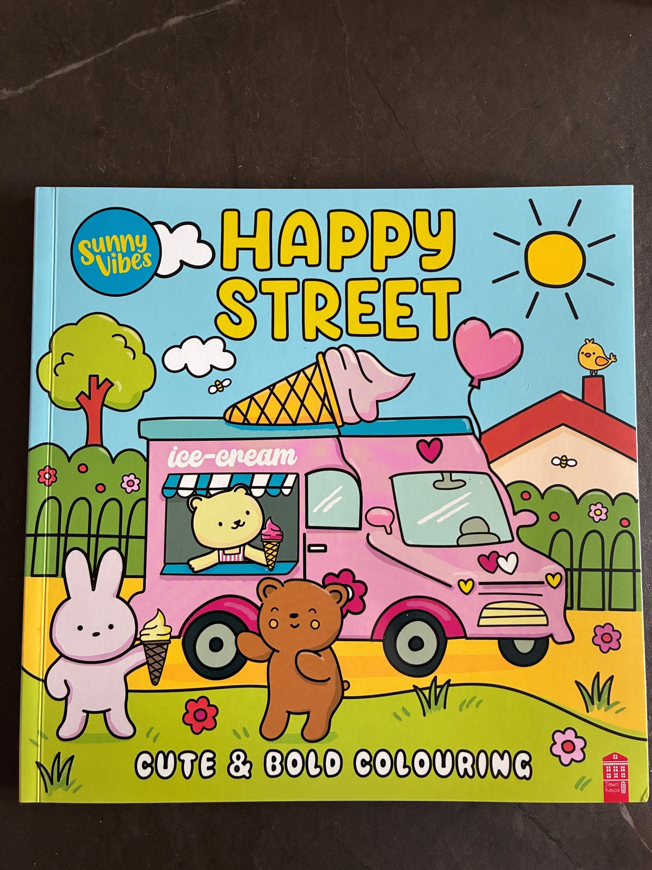 Happy Street Colouring Street