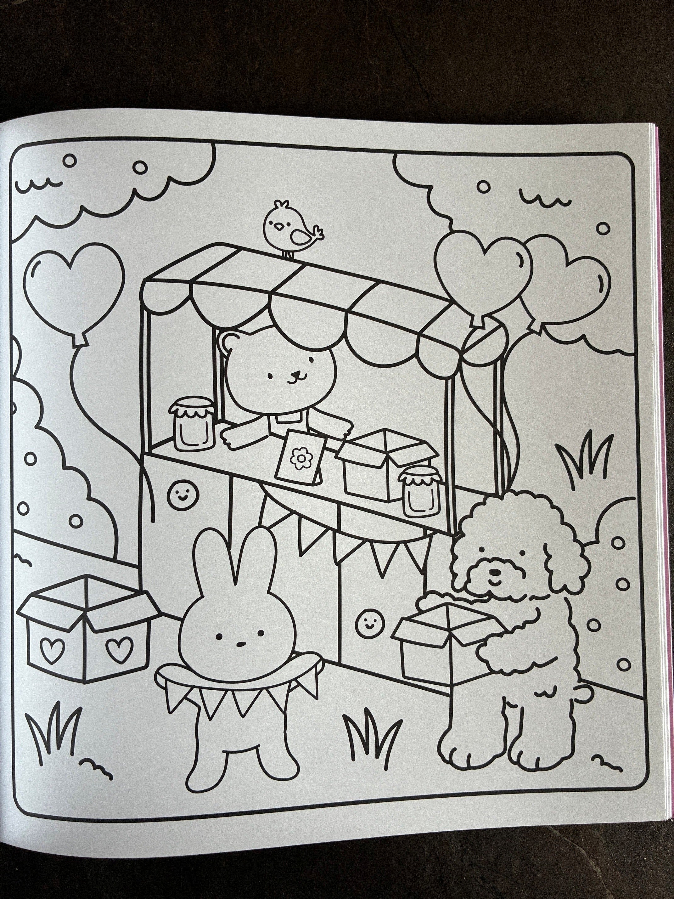 Happy Street Colouring Street