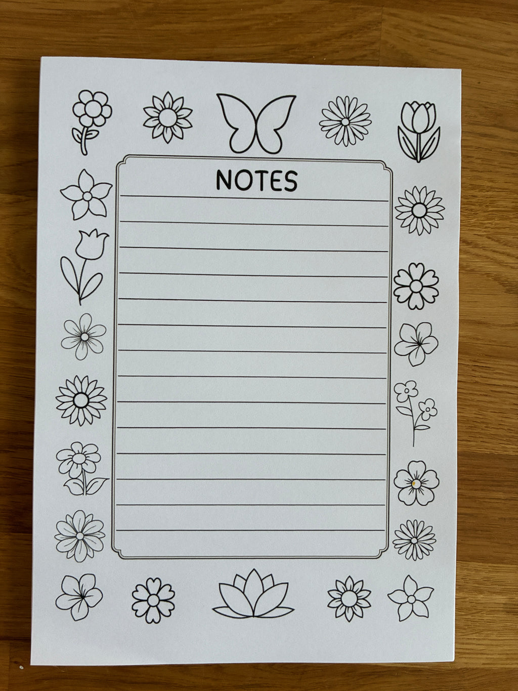 Love To Doodle A5 Notepads