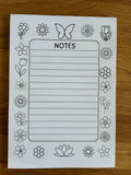 Love To Doodle A5 Notepads