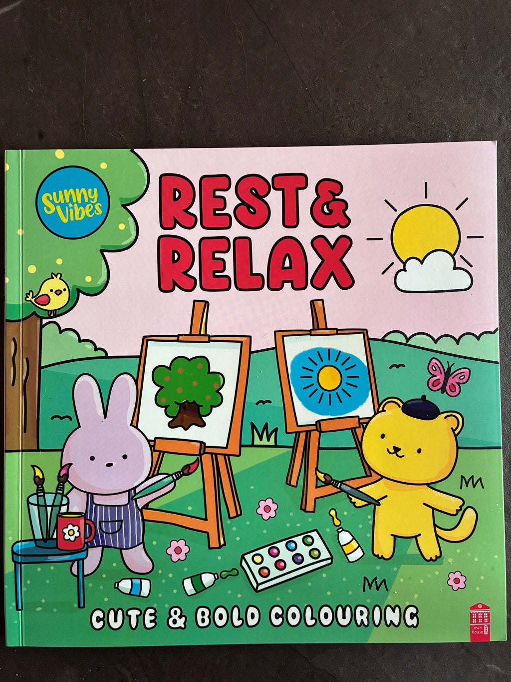 Rest & Relax Colouring Book