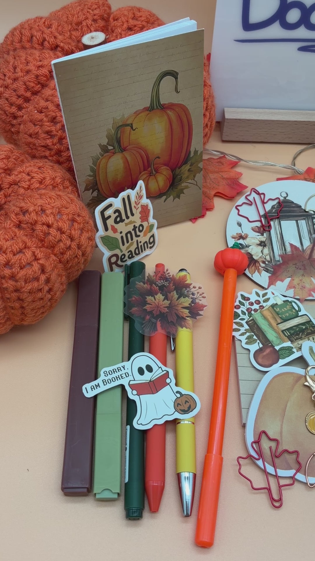 Pumpkin Picks - Autumn Season Stationery Bundle